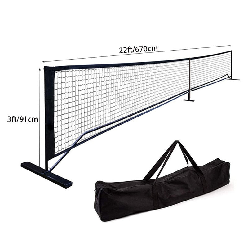 Portable Pickleball Frame with Net - Pickleball Puns