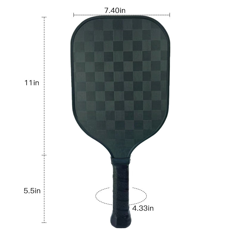 18k Usapa Compliant 16MM Carbon Fiber Pickleball Paddle - Pickleball Puns