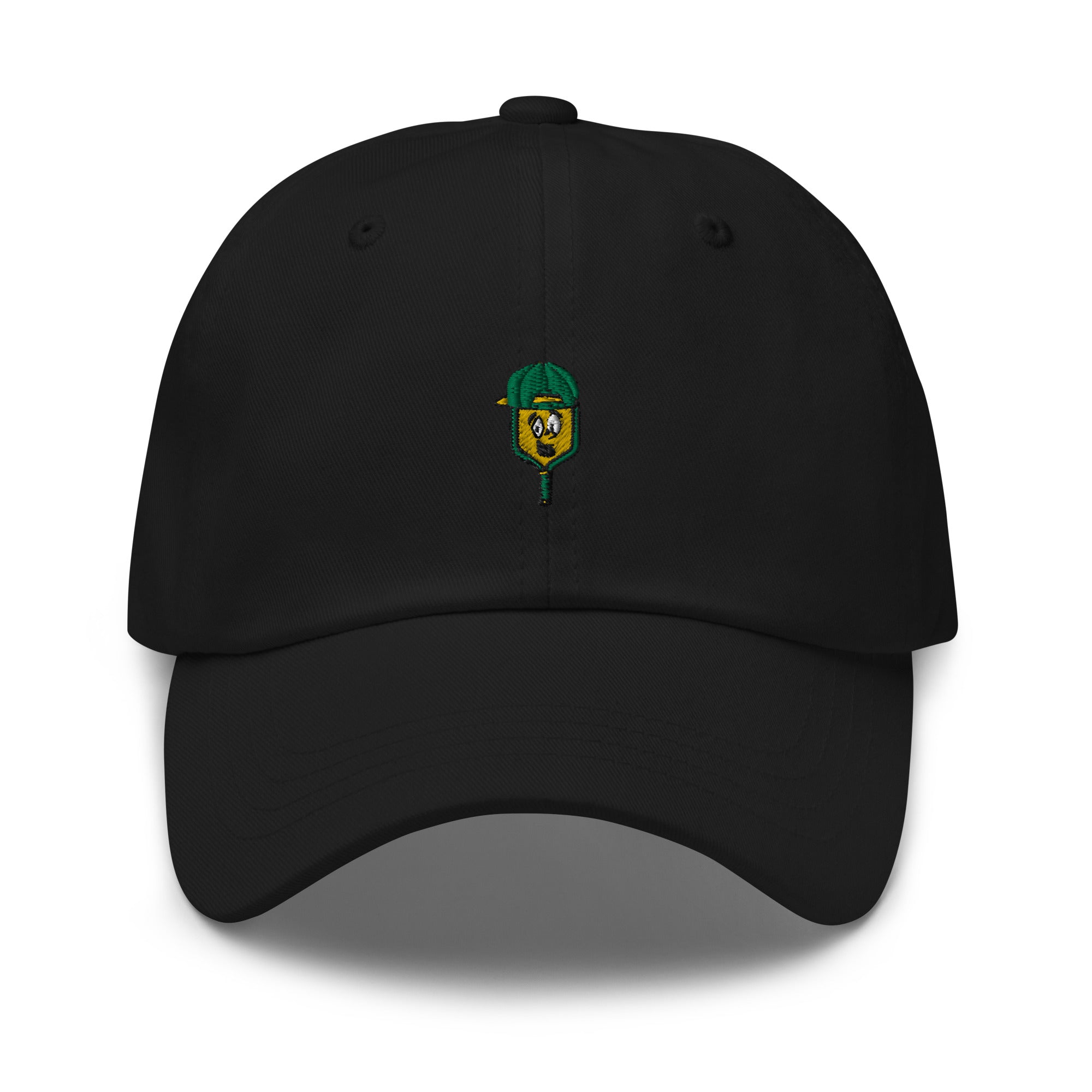 PP Paddle Logo Front - Sports Cap - Adjustable Strap with Buckle - Pickleball Puns