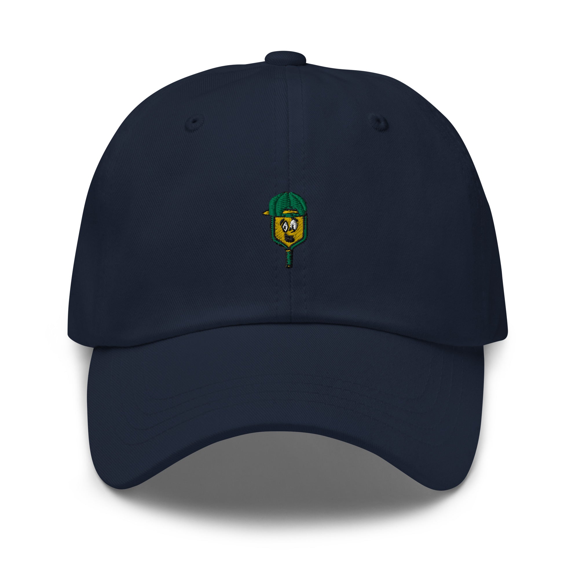 PP Paddle Logo Front - Sports Cap - Adjustable Strap with Buckle - Pickleball Puns