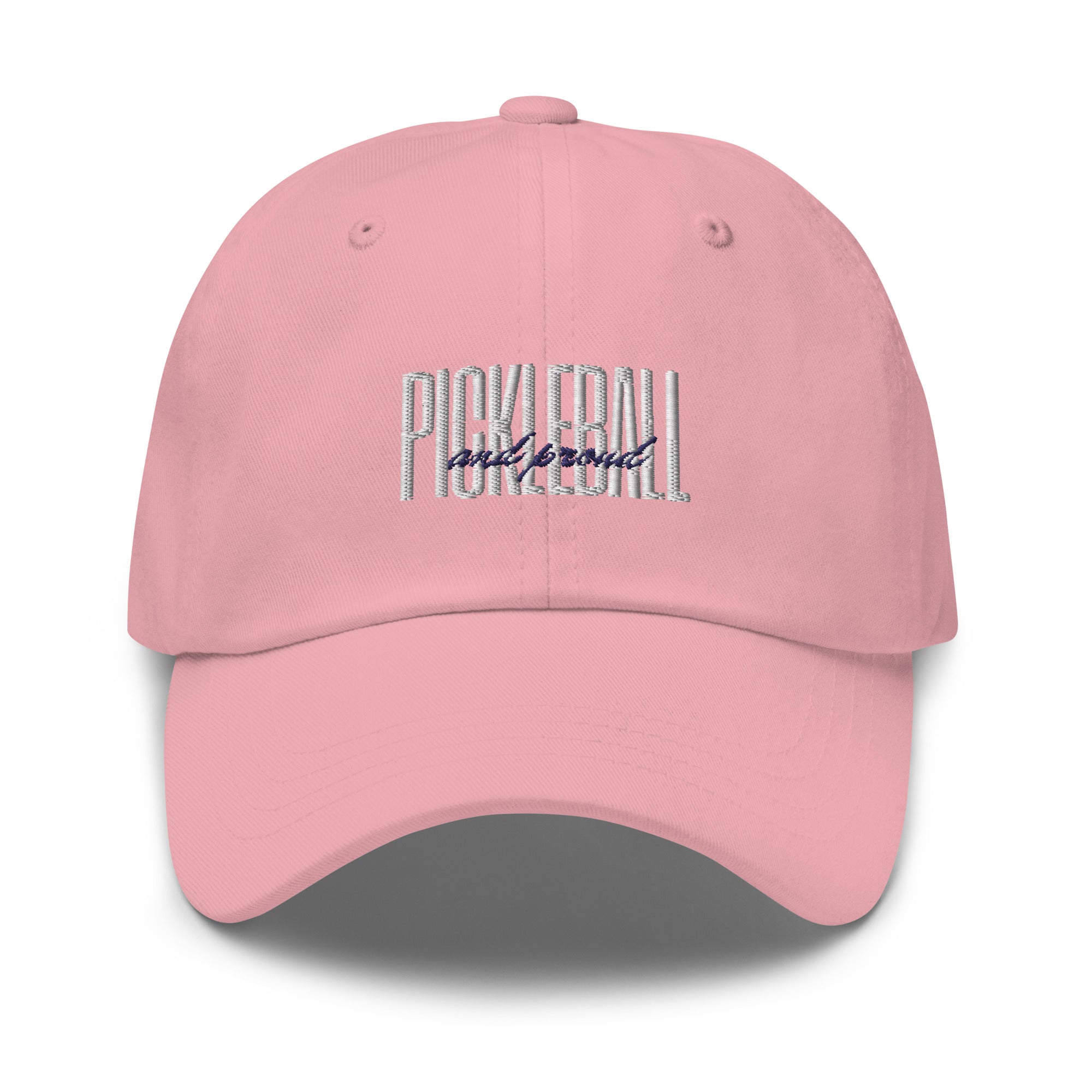 Pickleball and Proud - Sports Cap - Adjustable Strap with Buckle - Pickleball Puns