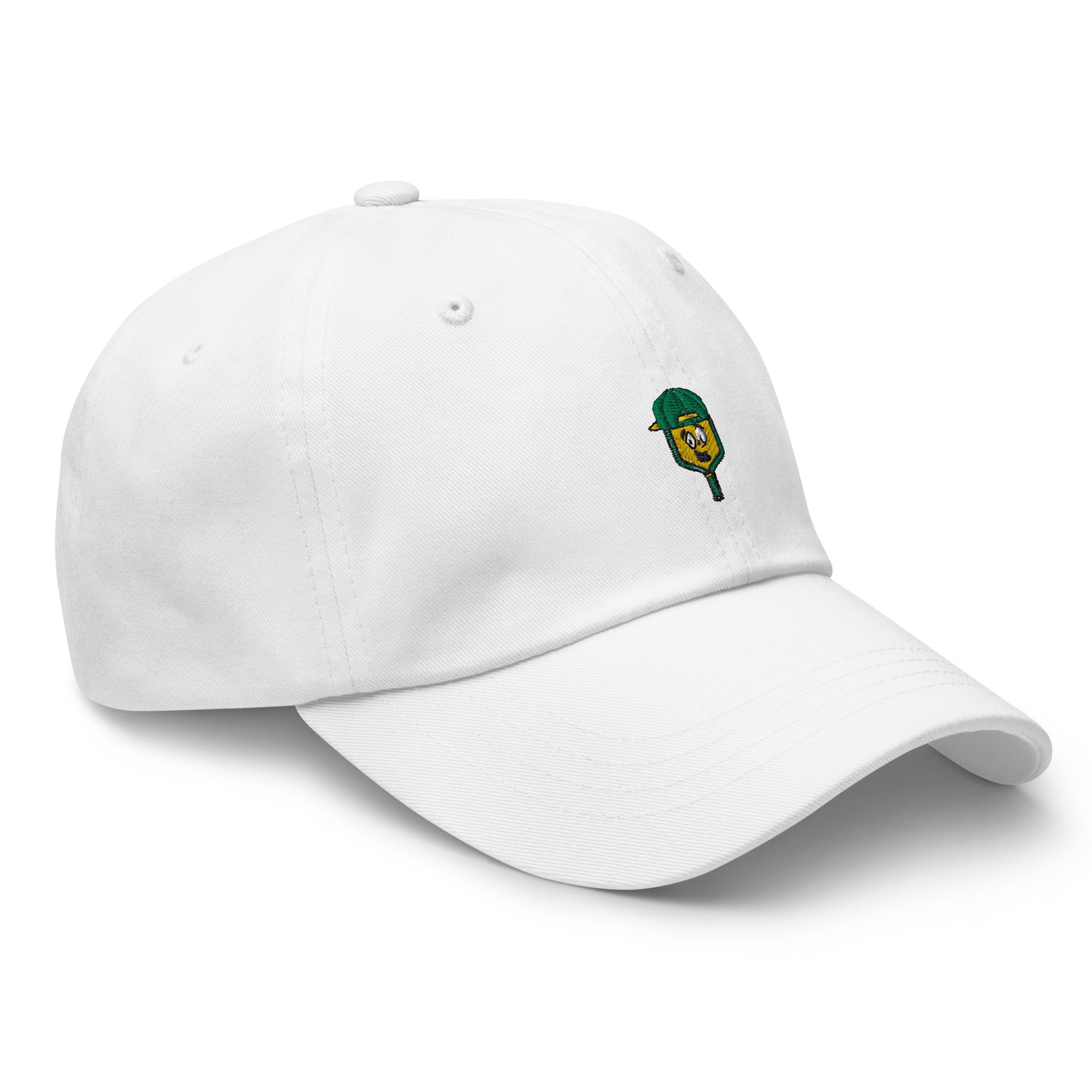 PP Paddle Logo Front - Sports Cap - Adjustable Strap with Buckle - Pickleball Puns