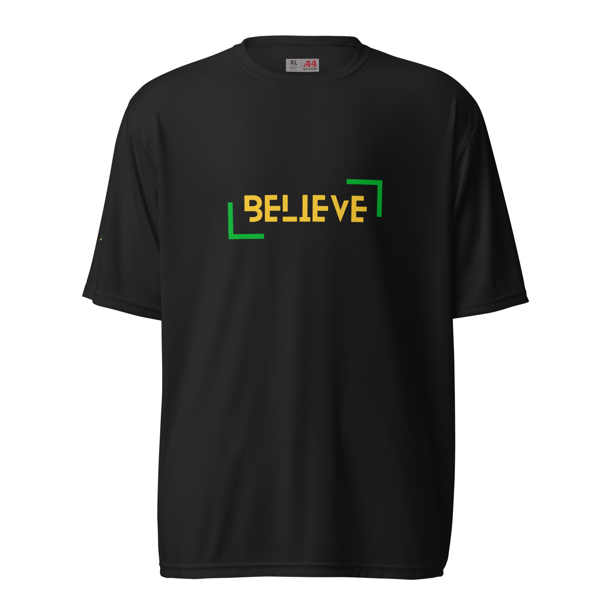 Believe - Men's Performance Crew Neck T-Shirt - Pickleball Puns