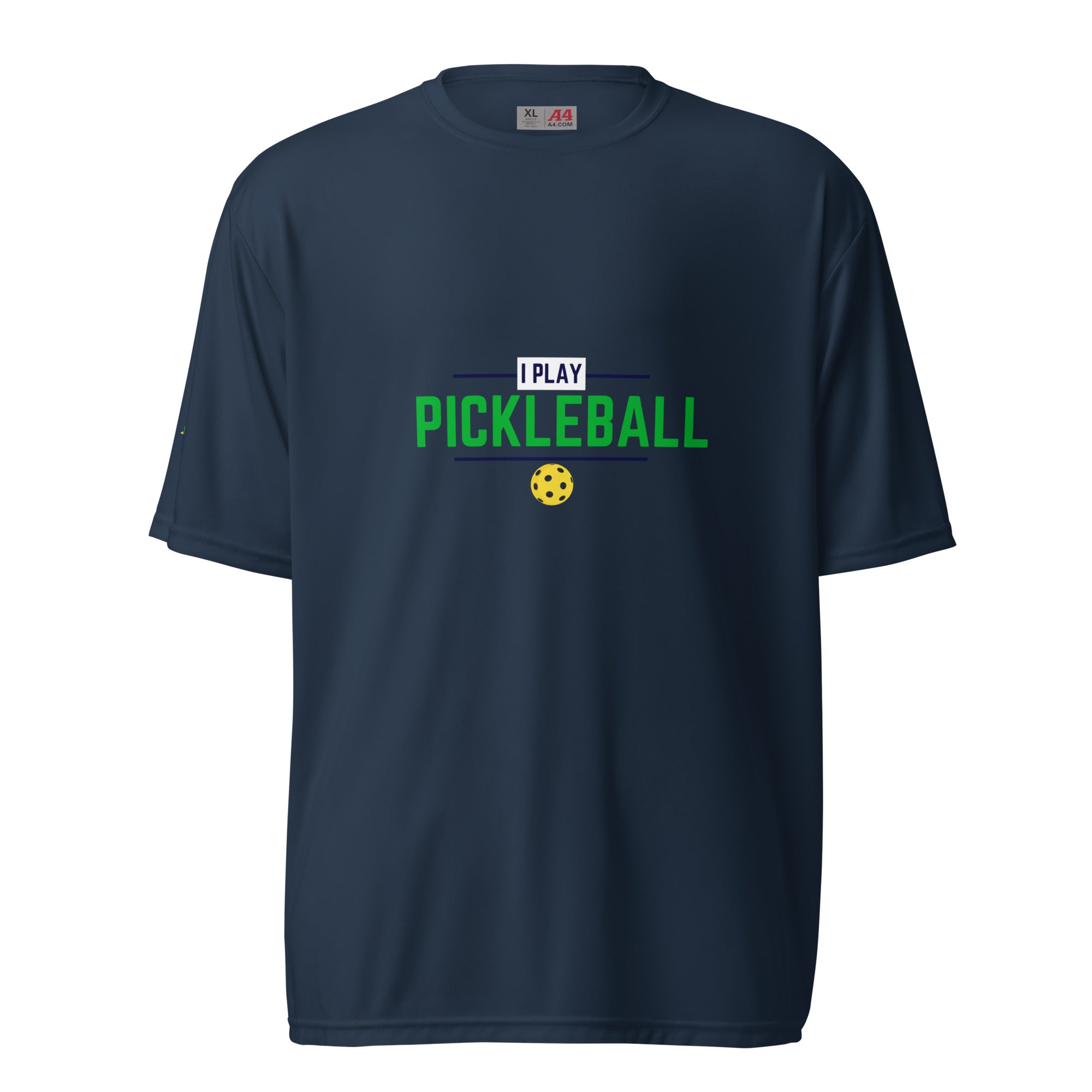 I Play Pickleball - Men's Performance Crew Neck T-Shirt - Pickleball Puns