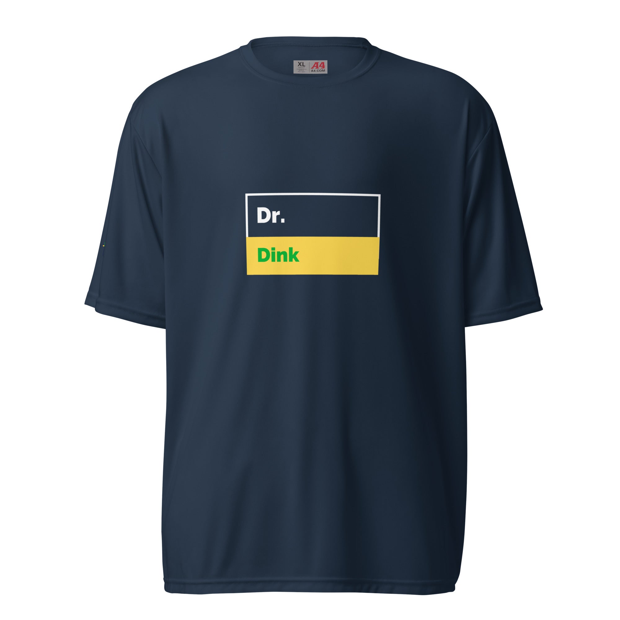 Dr Dink - Men's Performance Crew Neck T-Shirt - Pickleball Puns