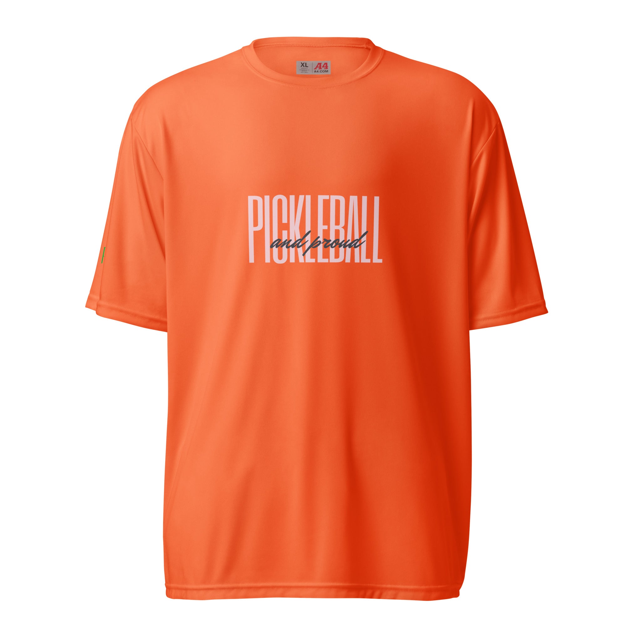 Pickleball and Proud - Women's Performance Crew Neck T-Shirt - Design 1 - Pickleball Puns