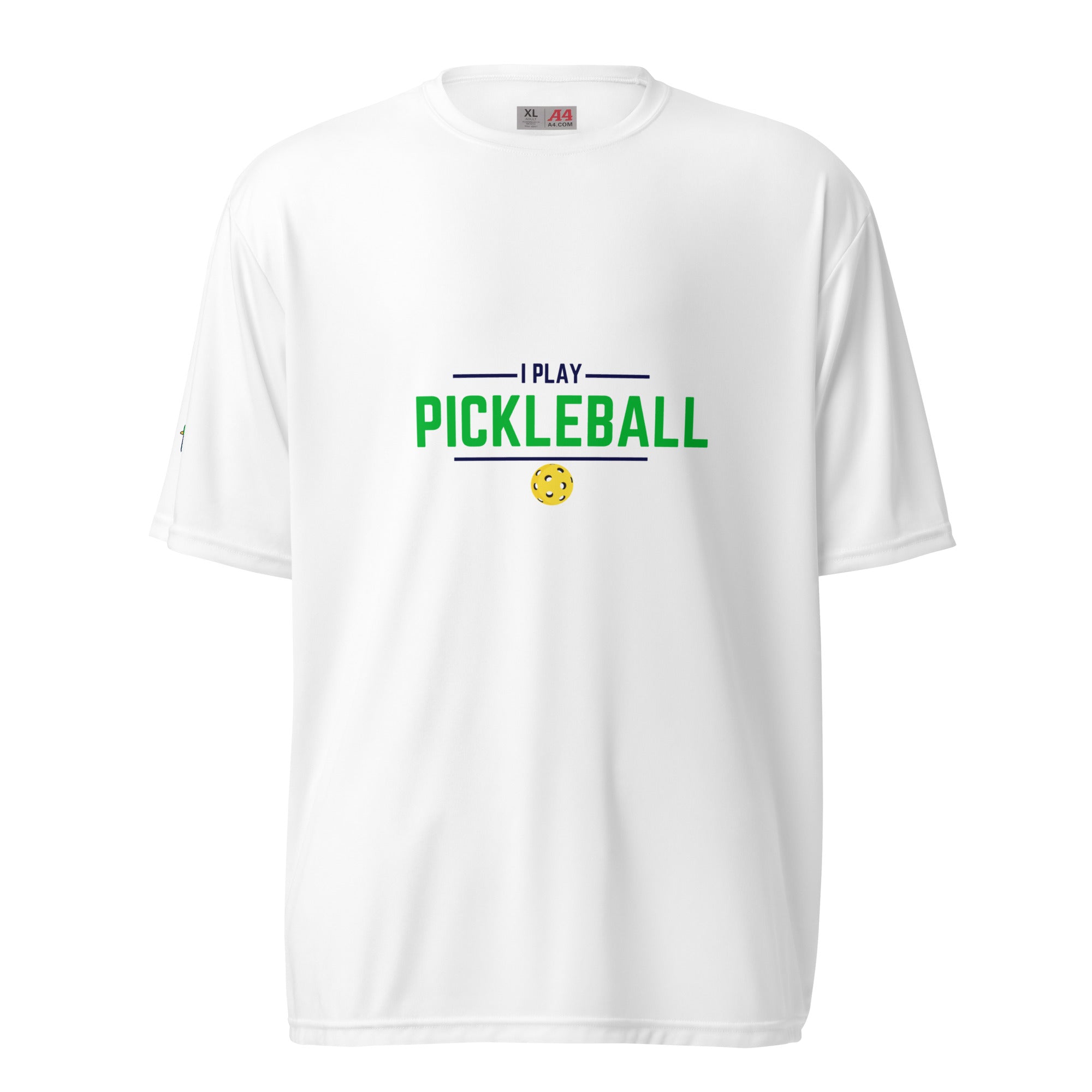 I Play Pickleball - Men's Performance Crew Neck T-Shirt - Pickleball Puns